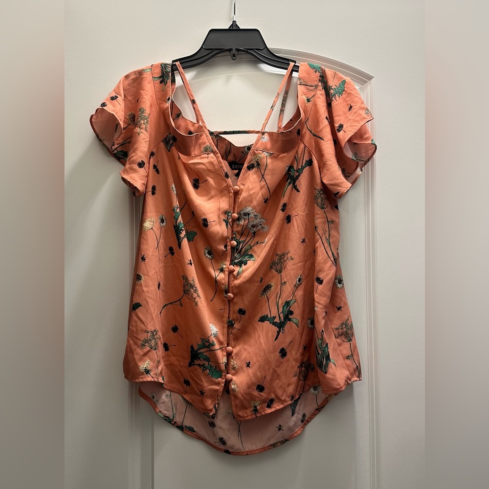Pretty Express Medium Off Shoulder Like New